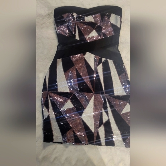 Brand new with tag sequin mini party dress - Picture 3 of 7